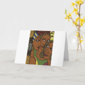 De Afrikaanse Amerikaanse vrienden van de Kaart (Gele Bloem)