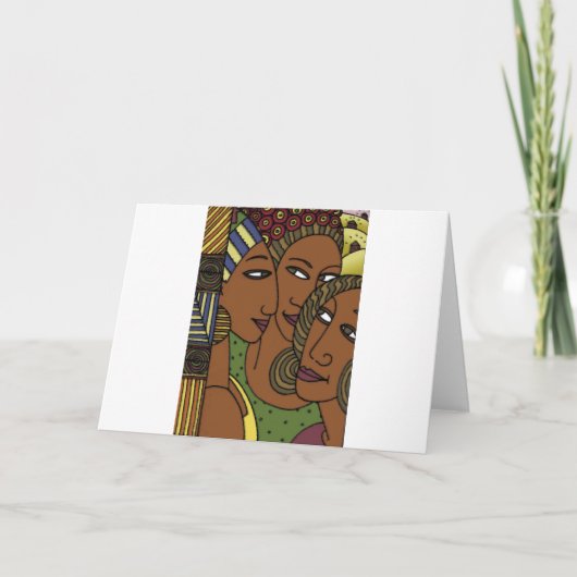 De Afrikaanse Amerikaanse vrienden van de Kaart (Voorkant)