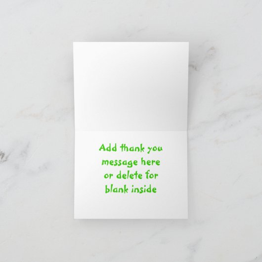 De Afrikaanse Amerikaanse Wetenschapper van de Bedankkaart (Binnen)