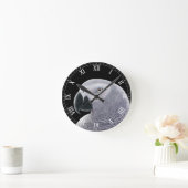 De Afrikaanse grijze papegaai Ronde Klok (Huis)