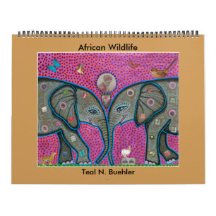 De Afrikaanse Kalender van het Wild