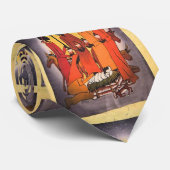 De Afrikaanse Scène van de Geboorte van Christus Stropdas (Opgerold)