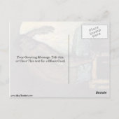 de Afrikaanse Scipio door Paul Cezanne Briefkaart (Achterkant)