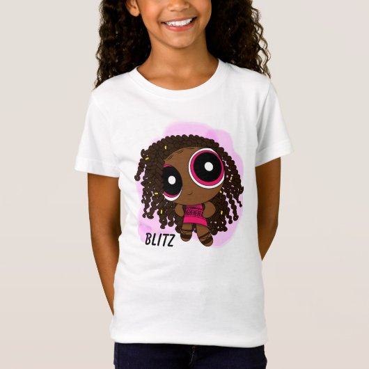 De Afropuff Girls Blitz T-shirt (Voorkant)