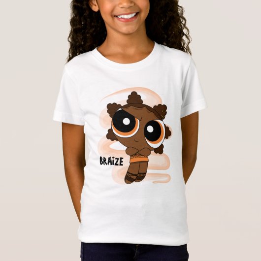 De Afropuff-meisjes breken T-shirt (Voorkant)