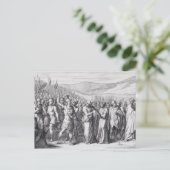 De afscheiding van het volk naar de Mons Sacer Briefkaart (Staand voorkant)