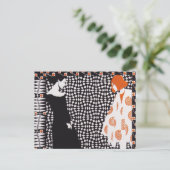 De Afscheiding van Wenen - Kolo Moser Vorfruhling Briefkaart (Staand voorkant)