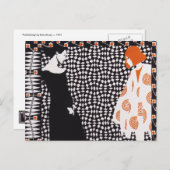 De Afscheiding van Wenen - Kolo Moser Vorfruhling Briefkaart (Voorkant / Achterkant)