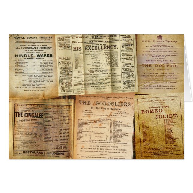 De afspeelbrieven (Voorkant Horizontaal)