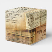 De afspeelbrieven bedankdoosjes (Achterkant)