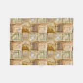 De afspeelbrieven fleece deken (Voorkant (Horizontaal))