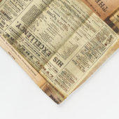 De afspeelbrieven fleece deken (Hoek)