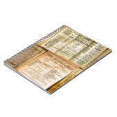 De afspeelbrieven notitieboek (Linkerzijde)