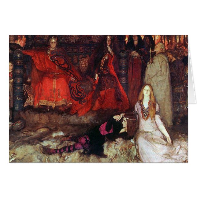 De afspeelscène in "Hamlet" (Voorkant Horizontaal)