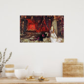 De afspeelscène in "Hamlet" Poster (Keuken)