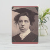 De Afstuderen Aankondiging (Staand voorkant)