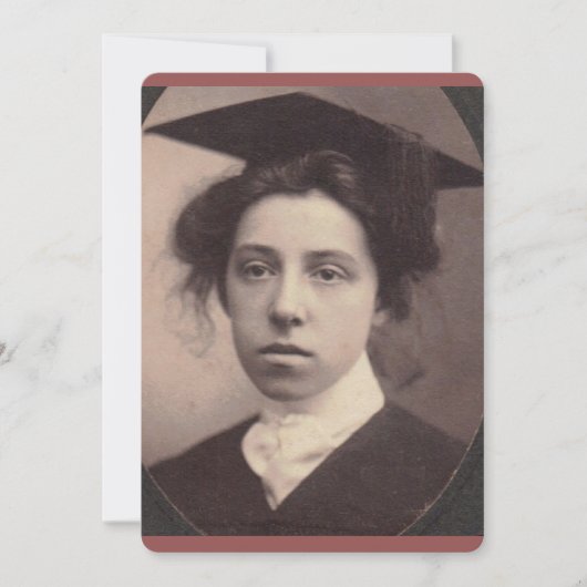 De Afstuderen Aankondiging (Voorkant)