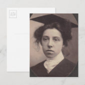 De Afstuderen Aankondigingskaart (Voorkant / Achterkant)