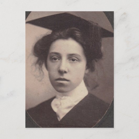 De Afstuderen Aankondigingskaart (Voorkant)