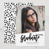 De Afstuderen artistieke aankondiging (Voorkant / Achterkant)