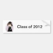 De Afstuderen! Bumpersticker (Voorkant)