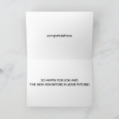 DE AFSTUDEREN DANKZIJ U MET NAME KAART (Binnen)