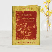 De Afstuderen/de Verjaardag van de dochter Kaart (Gele Bloem)