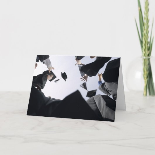 De afstuderen dekken Kaart af (Voorkant)