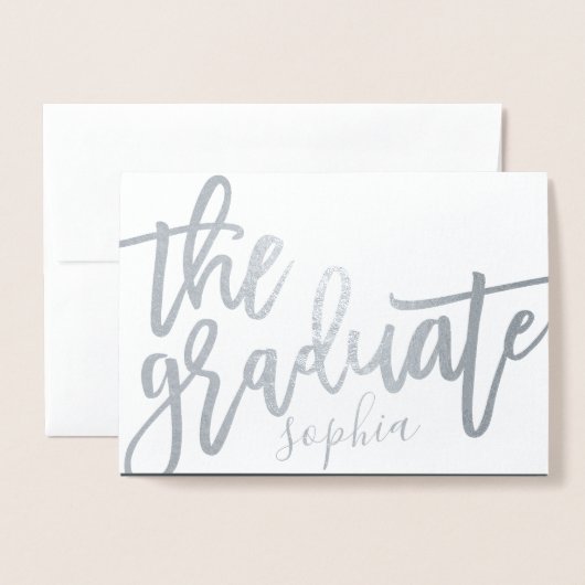 DE AFSTUDEREN FOLIE KAARTEN (Voorkant met envelop)