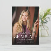 De Afstuderen fotograafpartij vieren Kaart (Staand voorkant)