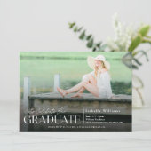 De Afstuderen fotograafpartij vieren Kaart (Staand voorkant)