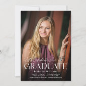 De Afstuderen fotograafpartij vieren Kaart (Voorkant)