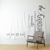 De Afstuderen High School College Afstudeerder Ach Wandkleed (In Situ (horizontaal))