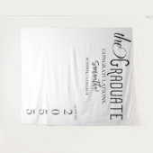 De Afstuderen High School College Afstudeerder Ach Wandkleed (Voorkant (horizontaal))