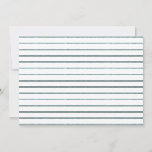 De Afstuderen in Pastel Green Kaart (Achterkant)