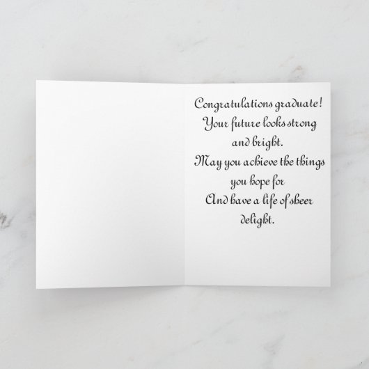 De Afstuderen Kaart (Binnen)