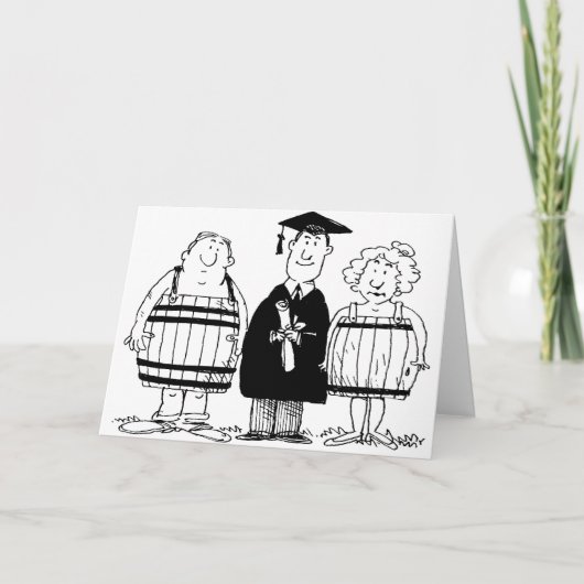 De Afstuderen Kaart (Voorkant)