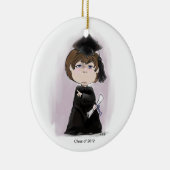 De Afstuderen! Keramische ornament (Rechts)