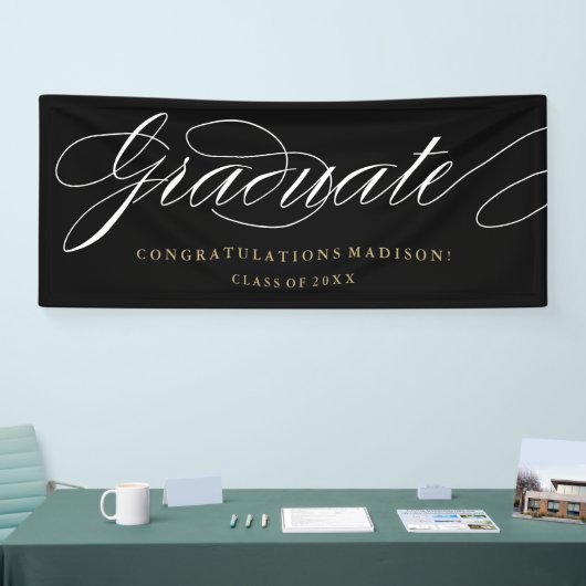 De Afstuderen Spandoek (Beurs)