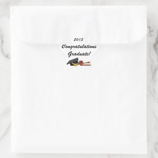 De Afstuderen - Ster Sticker (Tas)