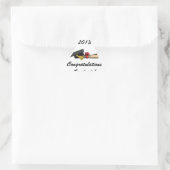 De Afstuderen - Sticker (Tas)