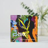 De Afstuderen van Contempo Kaart (Staand voorkant)