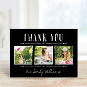 De Afstuderen van de Collage van de foto danken u Bedankkaart