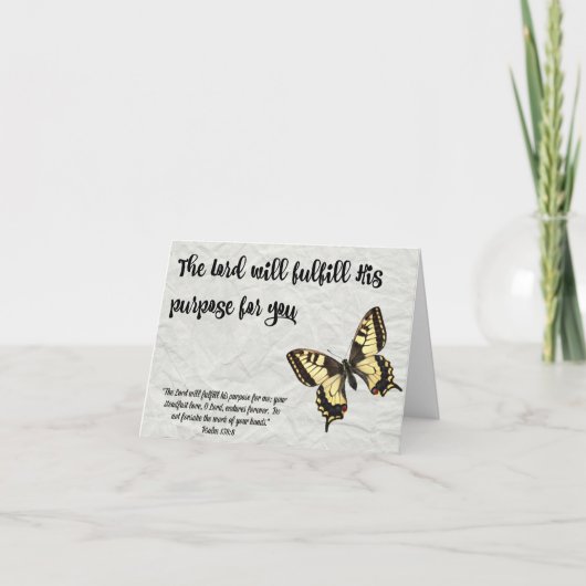 De Afstuderen van de vlinder het kaart-Doel van Kaart (Voorkant)