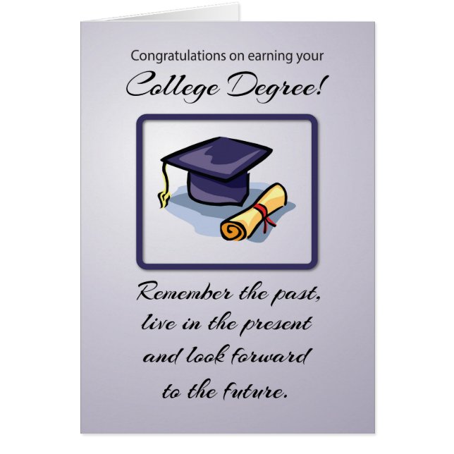 De Afstuderen van het college, herinner het verled (Voorkant)