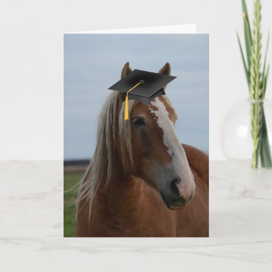De Afstuderen van Horsey Kaart (Voorkant)