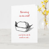 De Afstuderen van verpleegsters Kaart (Gele Bloem)