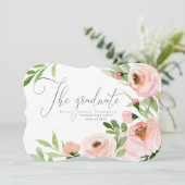 DE AFSTUDEREN ZWARE WATERVERF KAART (Staand voorkant)