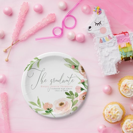 DE AFSTUDEREN ZWARE WATERVERF PAPIEREN BORDJE (Feest)