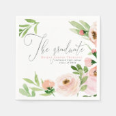 DE AFSTUDEREN ZWARE WATERVERF SERVETTEN (Voorkant)